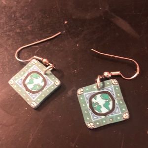 Hippy-chic Mother Earth earrings